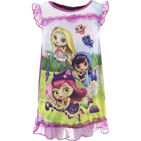 Little Charmers Other - NEW Little Charmers Toddler Girl's Pink Soft Dorm Nightgown Pajama Size 3T
